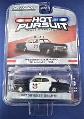 GREENLIGHT COLLECTIBLES HOT PURSUIT 1967 CHEVROLET BISCAYNE WISCONSIN NIP
